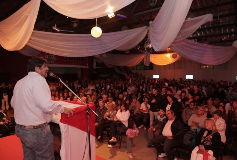 Mario Abed, aniversario de reelección