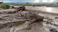 videos: desbordes de arroyos en valle de uco por tormentas y deshielo