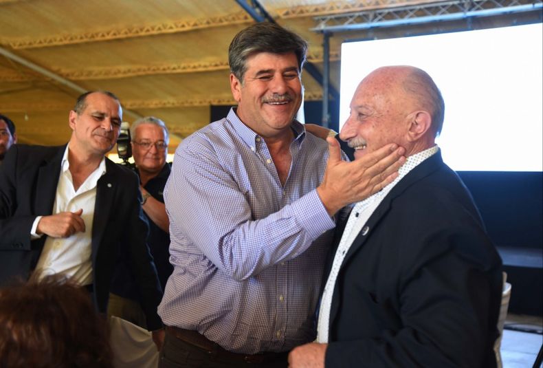 Mario Abed, Miguel Ronco, intendentes, Este, Junín, Rivadavia