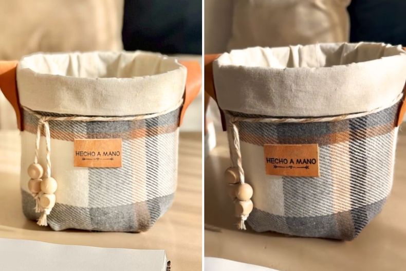 Crea este precioso contenedor utilizando un envase vacío de lavandina