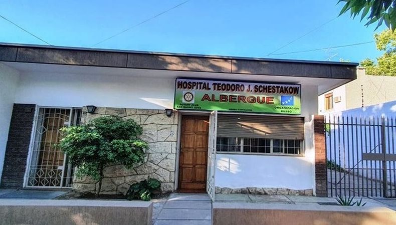El albergue del hospital Schestakow cuenta con internet gracias a CTNET.