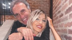 La filosa reacción de Cande Ruggeri luego de que su papá Oscar revelara que está embarazada