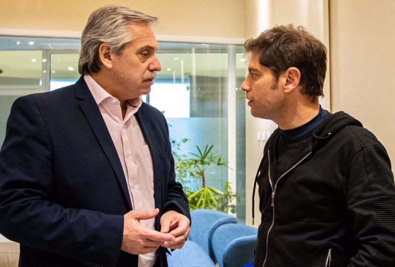 Alberto Fern&aacute;ndez defendi&oacute; a Axel Kicillof y lo situ&oacute; como "presidenciable".
