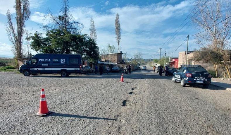 Cientos de efectivos participaron de los controles en Tupungato.&nbsp;