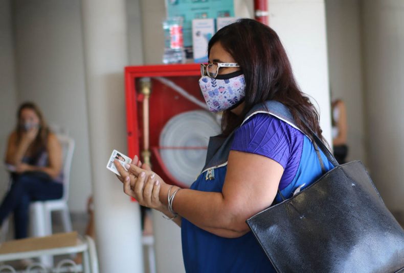 Comienzo de vacunación a docentes en Aconcagua Arena, vacunas, vacunacion, docentes, covid 19, coronavirus,