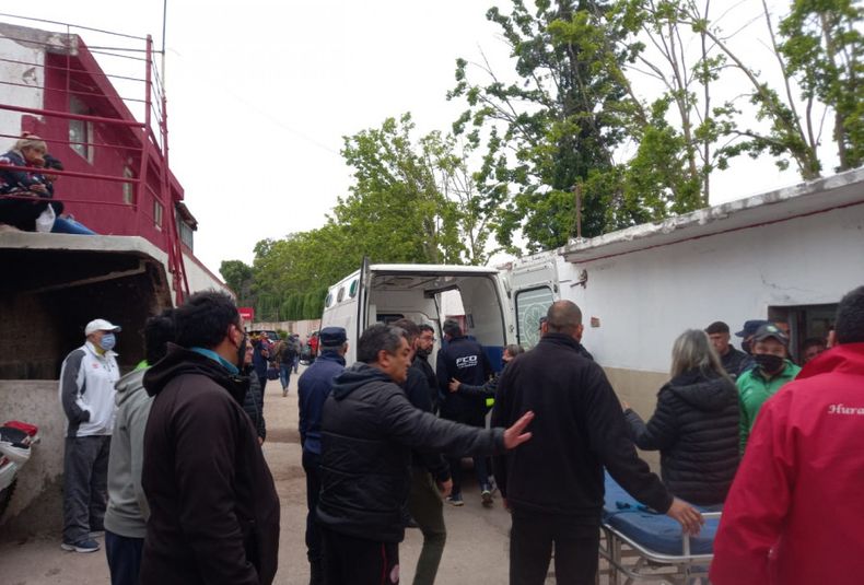 Huracán las Heras incidentes 2