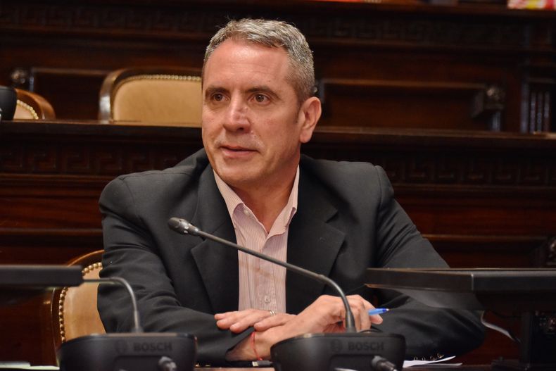 Jorge Difonso, el candidato de la coalición Provincias Unidas.