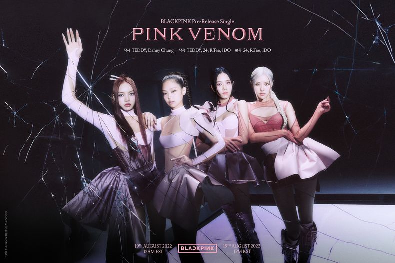BLACKPINK arrasa en su regreso como grupo con Pink Venom.