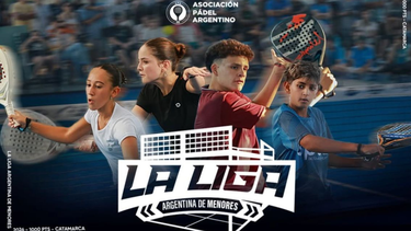 Mendoza será sede de la Liga Argentina de Pádel de Menores: 430 jóvenes compiten