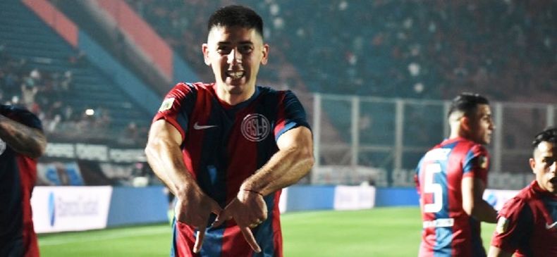 Fútbol. Gastón Hernández anotó su primer gol en la Liga Profesional.
