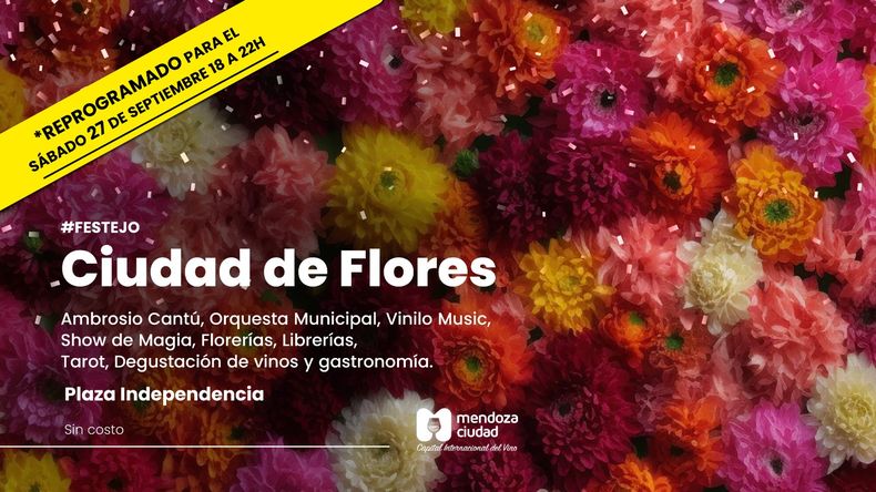 El festejo que incluirá degustaciones de vino, stands de florerías y librerías, food trucks, entre otros