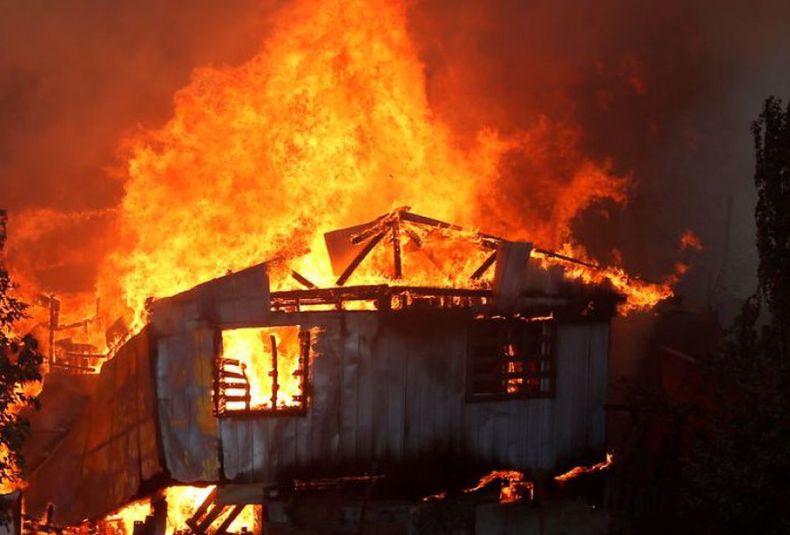 incendio, chile