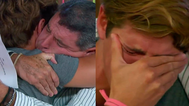 Gran Hermano: la emoción de Marcos al recibir a su familia.