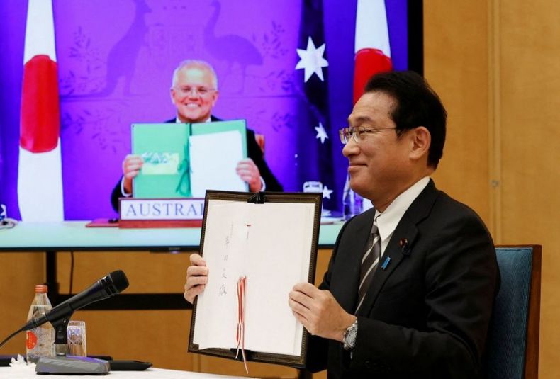 Japón y Australia
