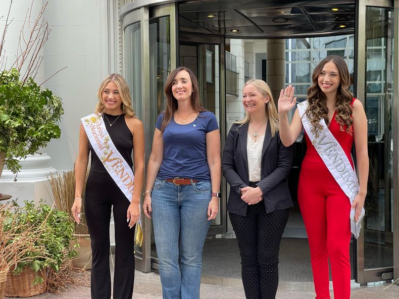 Victoria Villarruel participó de la Vendimia 2024.
