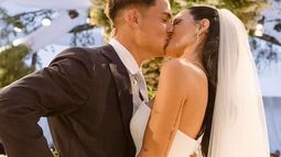 Lo que dejó la boda Dybala/Sabatini: los invitados, los looks y la despedida de la pareja