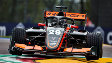 formula 3: franco colapinto tuvo un retraso importante en imola