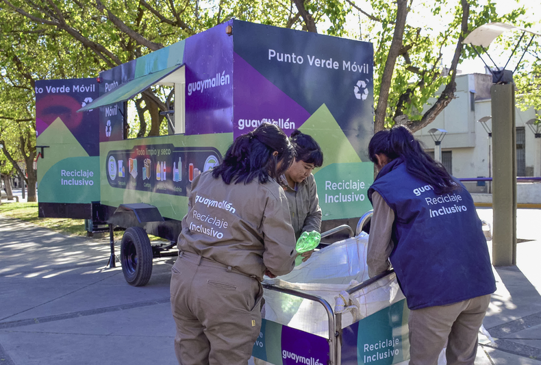 Puntos Verdes en Guaymallén.