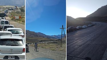 Se registraron demoras en el Paso Cristo Redentor este martes