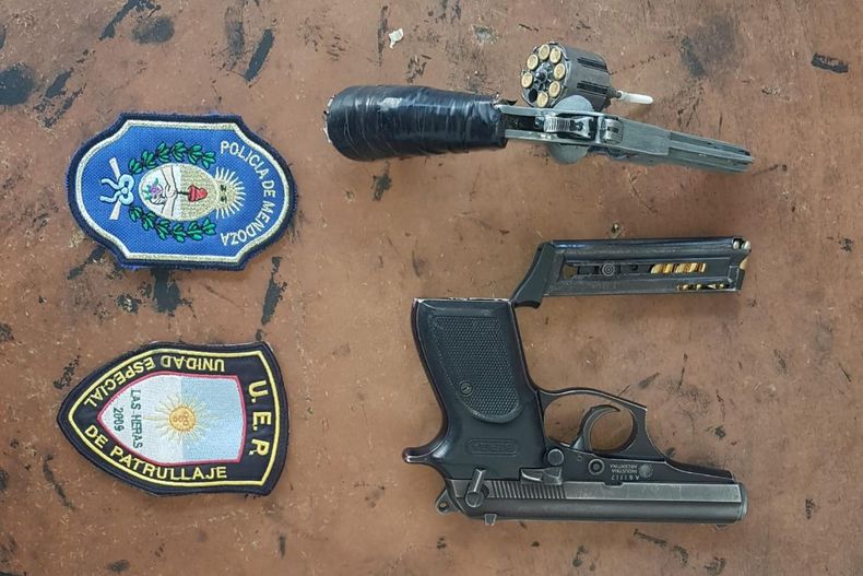 Armas ilegales secuestradas por la Policía