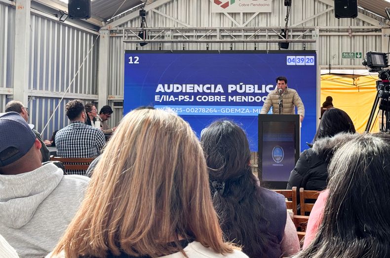 Avanza PSJ Cobre Mendocino: obtuvo la Declaración de Impacto Ambiental y busca aval legislativo.