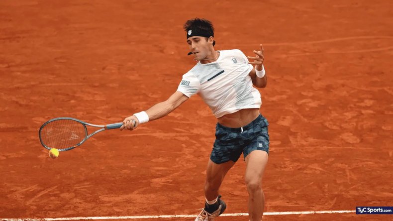 Tomás Martín Etcheverry puso primera en los Juegos Olímpicos de París 2024.