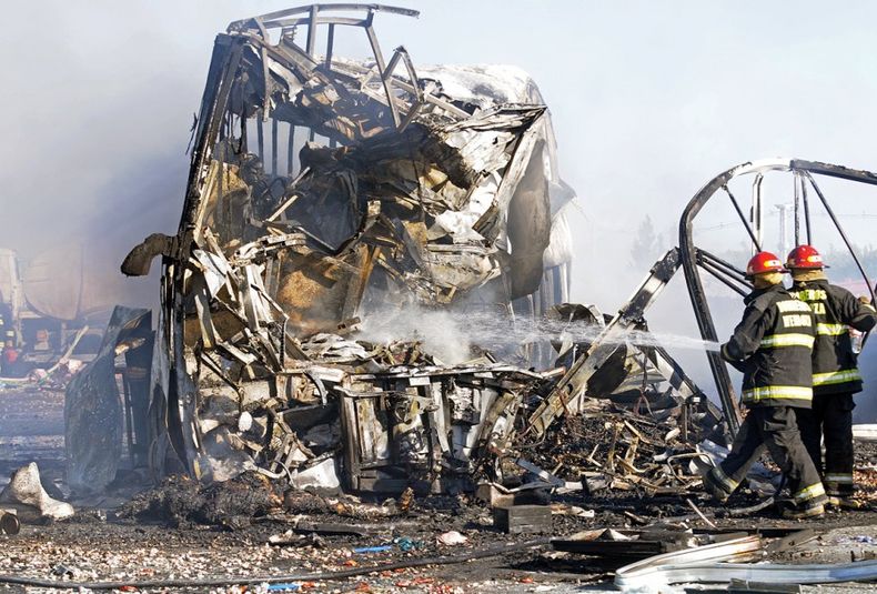 El accidente de la ruta 7, en las principales tapas de los diarios de ...