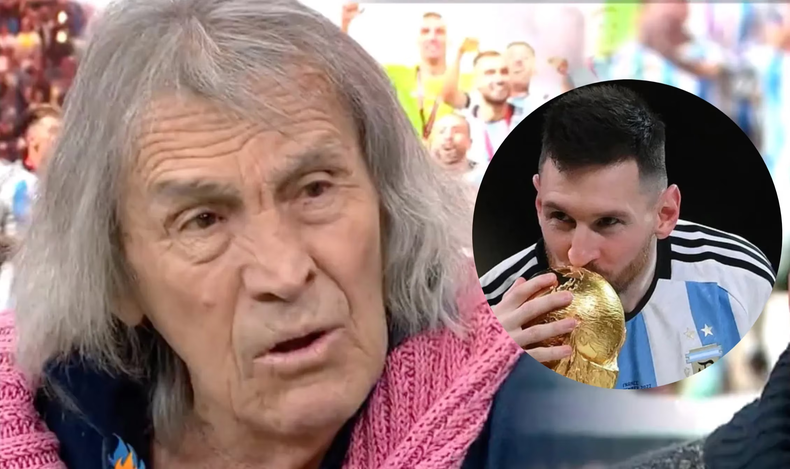 Hugo Gatti volvió a hablar mal de Messi.