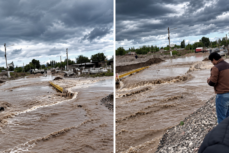 El paso de Pobre Diablo permanecerá cerrado temporalmente hasta que disminuya el caudal de agua y las condiciones permitan reinstalar los fusibles.