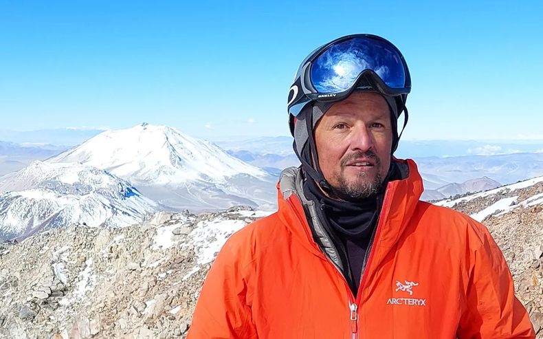 Javier Lucero, el guía mendocino perdido en la cordillera con otros dos andinistas de La Pampa. 
