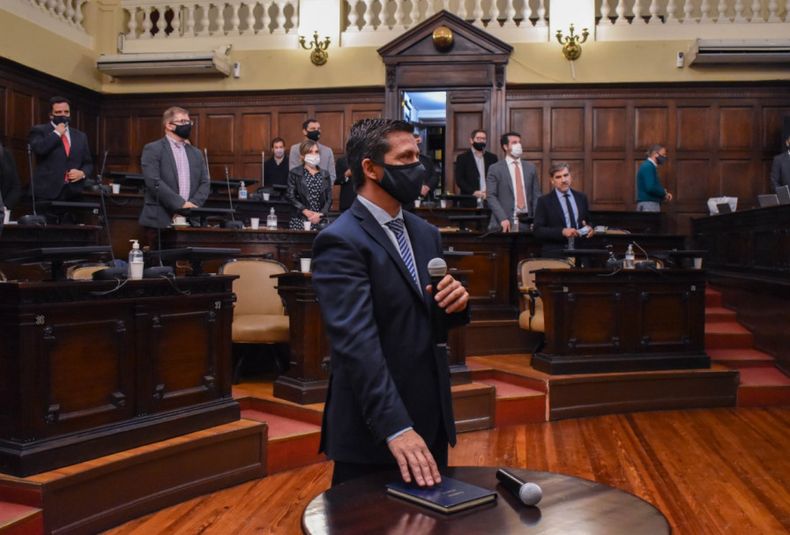 Andrés Lombardi, presidente de la Cámara de Diputados
