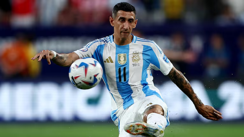 El Fideo disputa sus últimos minutos en la Copa América.