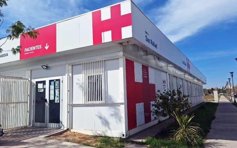 Centro de salud en San Rafael.