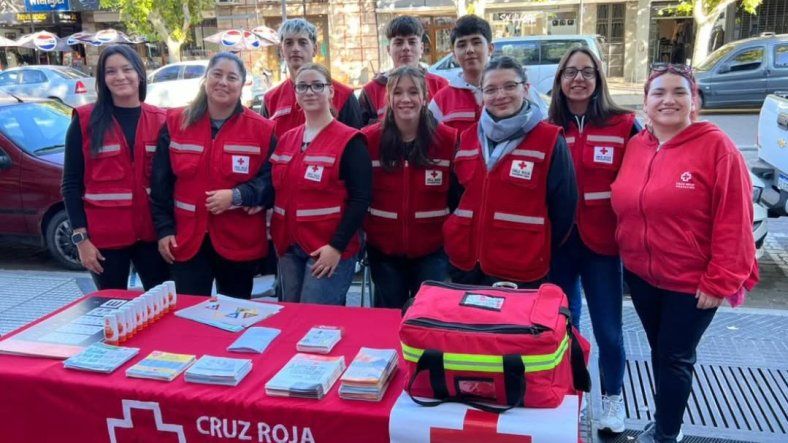 Ayudar es nuestra bandera: la campaña de Cruz Roja que busca sumar solidaridad en San Rafael