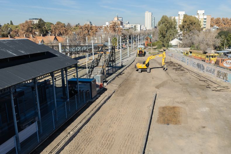 El Metrotranvía tendrá un servicio directo hacia el aeropuerto: cómo funcionará. Foto: Prensa Gobierno de Mendoza.