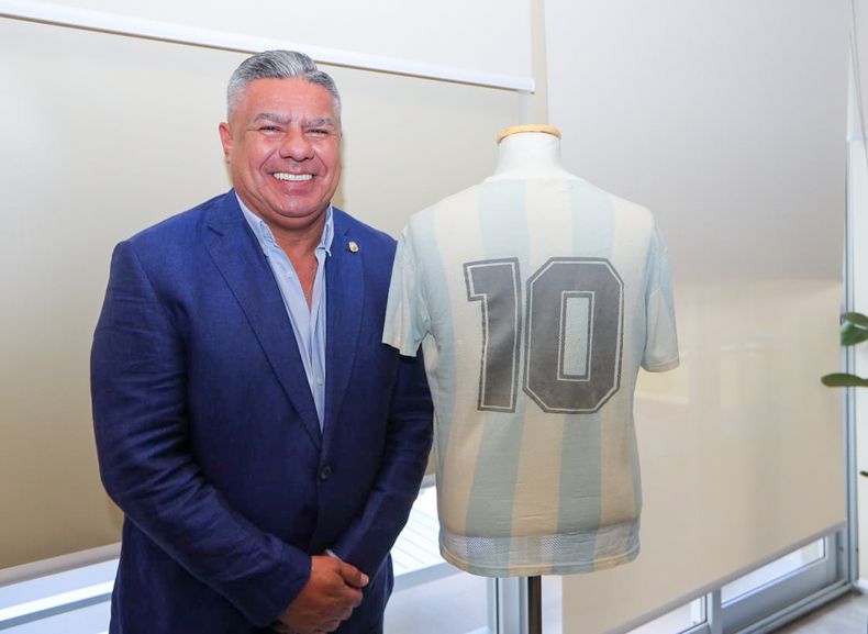 Claudio Chiqui Tapia anunciará que Argentina será la sede de la Copa Mundial de Fútbol Sub-20.