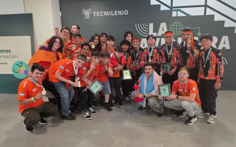 Con talento en robótica, un equipo de jóvenes mendocinos conquistaron un título mundial en México.