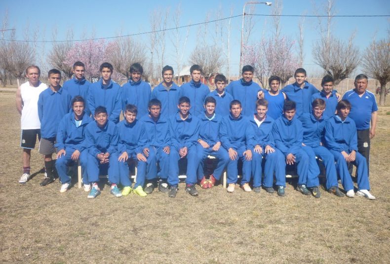14  Selección Sanrafaelina Sub 17 que jugará el campeonato Provincial. Jueves 21-8-14