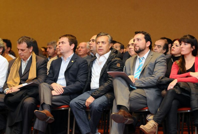 Alfredo Cornejo y Martín Lousteau
