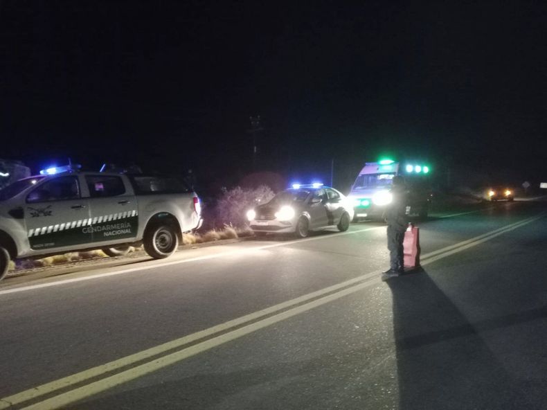 El accidente vial ocurrió esta madrugada en Alta Montaña. 