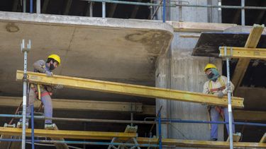 Notable caída en la actividad de la construcción: cayó un 24% en octubre.