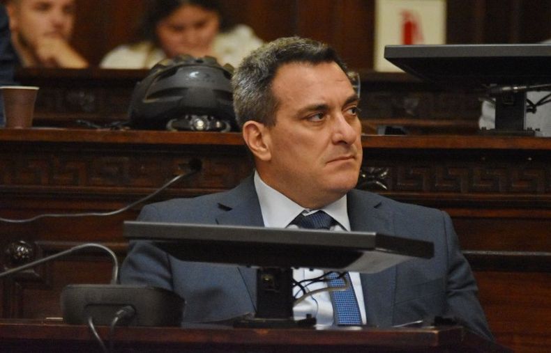 El diputado justicialista de Mendoza, Gustavo Perret.  
