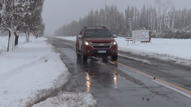 En algunas zonas de la&nbsp;Provincia de Mendoza&nbsp;se encuentra intransitable por nevadas o lluvias.