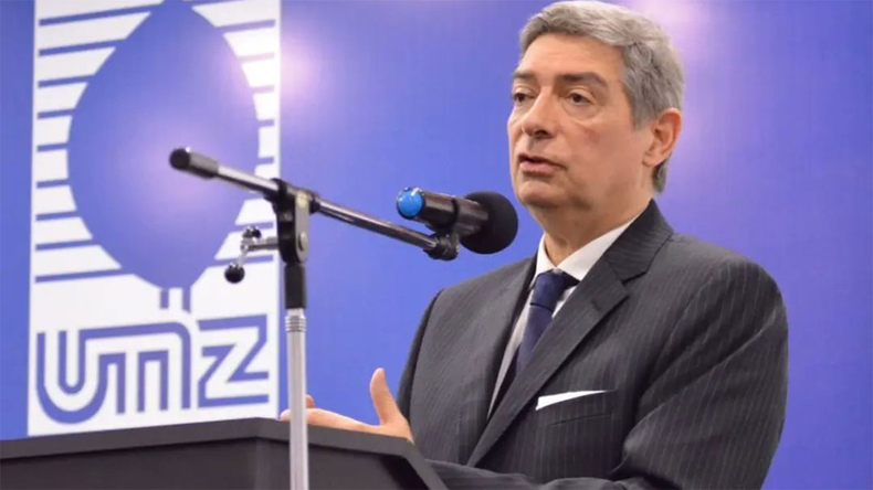 El Presidente de la Corte, Horacio Rosatti, ayer en la Universidad de Lomas de Zamora dio las primeras señales de cómo ven el balotaje en la Justicia.
