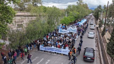 La marcha en Mendoza forma parte de una jornada de protesta de alcance nacional