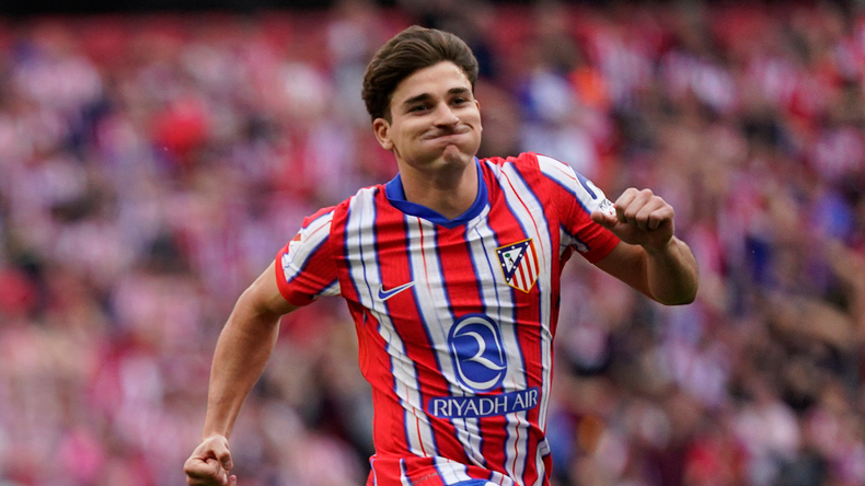 Julián Álvarez la rompió.