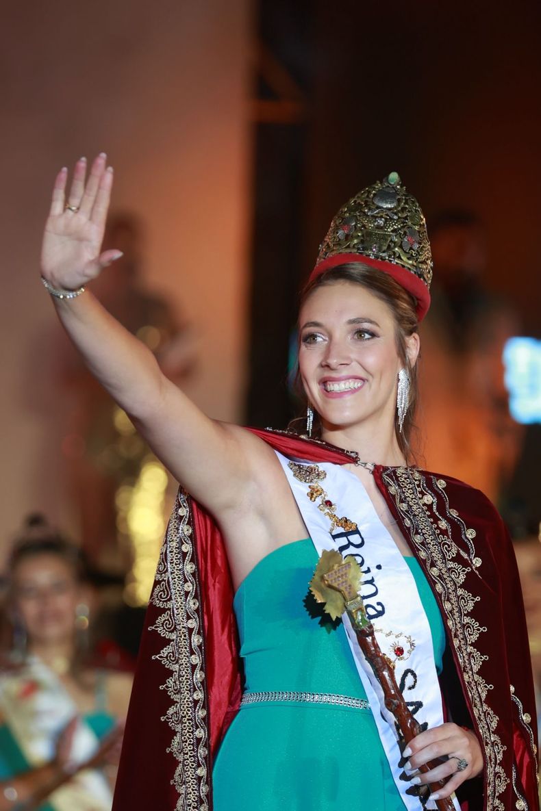 María Sol Indiveri, el día de la elección en San Rafael.