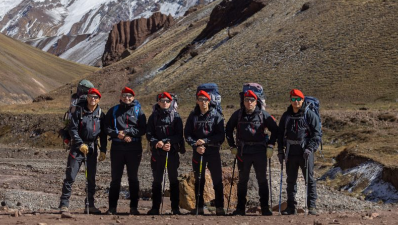 El equipo de la UPRAM ya comenzó el ascenso para dejar operativas sus bases de altura y garantizar la asistencia
