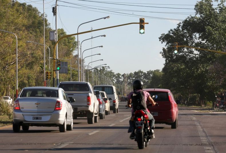 acceso norte, tránsito, motos, accidente, semáforos, regreso