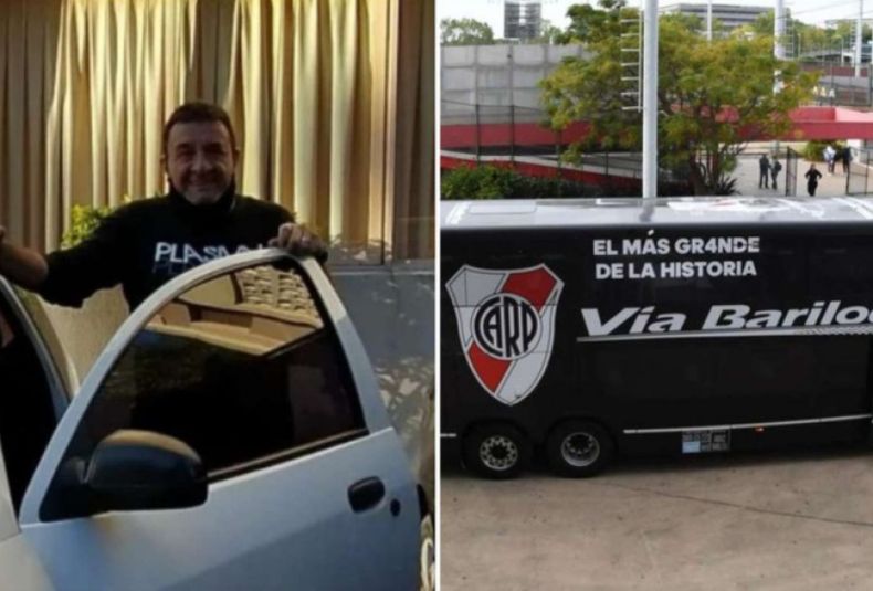 Chofer del micro de River